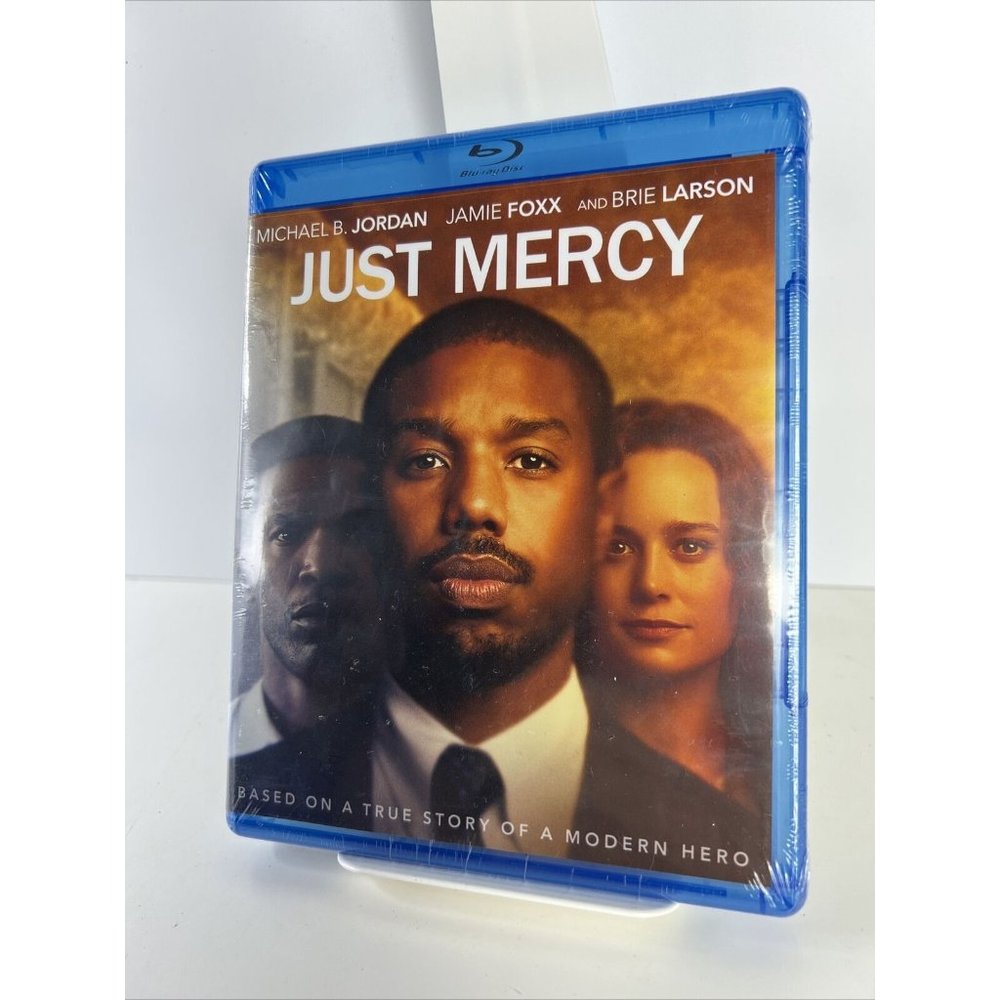 Just Mercy (2019, Blu-ray) Michael B. Jordan Jamie Foxx Brie Larson New Sealed - Picture 1 of 2